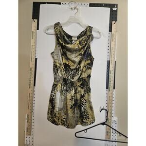 Daytrip Women's Animal Print Sleeveless Top - Size L